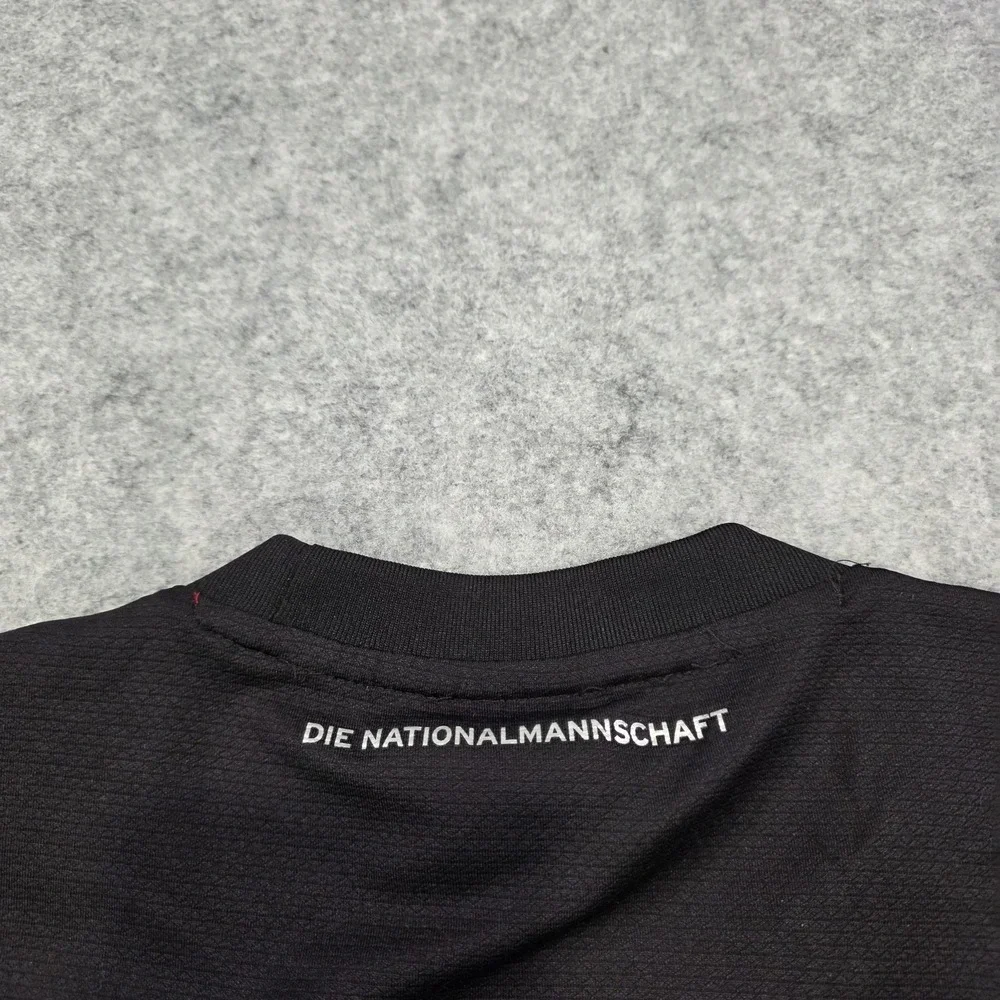 Germany Jersey‎ Mens Small Black Soccer Adidas Climalite DFB G74525 Away 2014